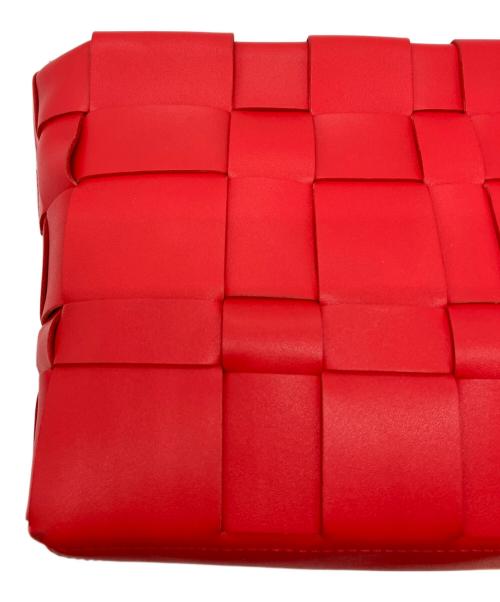 3.1 phillip lim（スリーワンフィリップリム）3.1 phillip lim (スリーワンフィリップリム) ODITA LATTICE POUCH レッドの古着・服飾アイテム