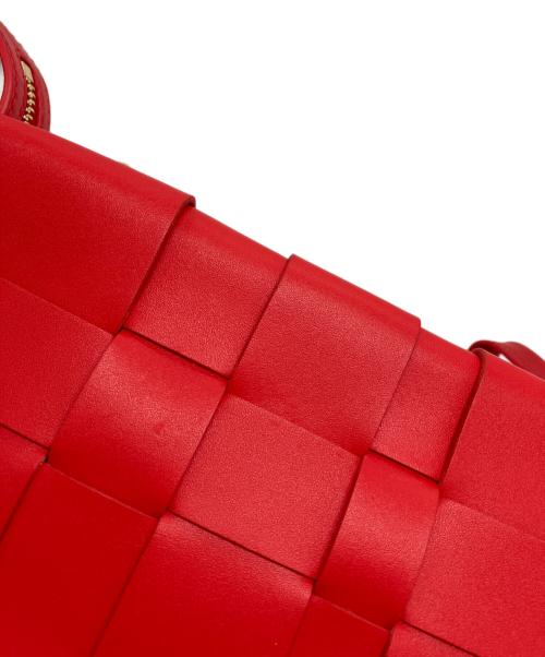 3.1 phillip lim（スリーワンフィリップリム）3.1 phillip lim (スリーワンフィリップリム) ODITA LATTICE POUCH レッドの古着・服飾アイテム