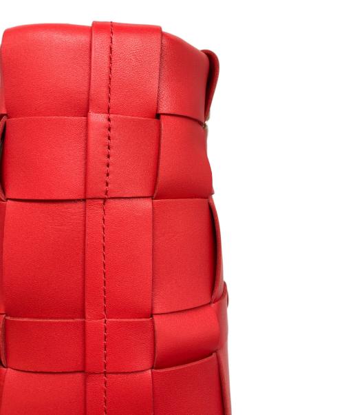 3.1 phillip lim（スリーワンフィリップリム）3.1 phillip lim (スリーワンフィリップリム) ODITA LATTICE POUCH レッドの古着・服飾アイテム