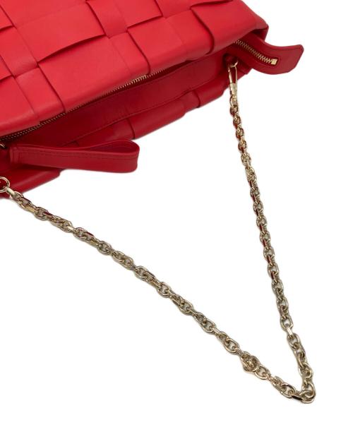 3.1 phillip lim（スリーワンフィリップリム）3.1 phillip lim (スリーワンフィリップリム) ODITA LATTICE POUCH レッドの古着・服飾アイテム