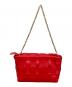 3.1 phillip lim (スリーワンフィリップリム) ODITA LATTICE POUCH レッド：15000円