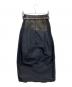 3.1 phillip lim (スリーワンフィリップリム) Belted Leather Skirt ブラック：8000円