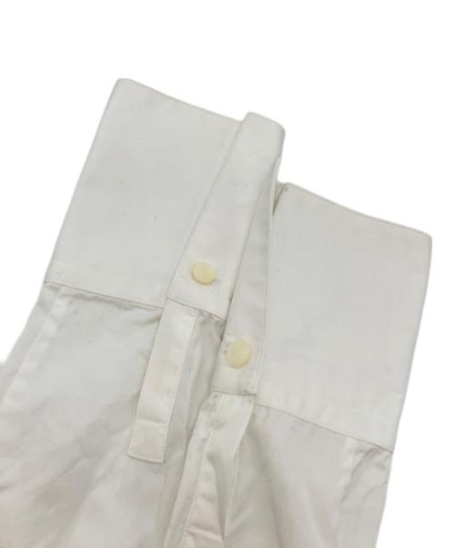 3.1 phillip lim（スリーワンフィリップリム）3.1 phillip lim (スリーワンフィリップリム) 刺繍入りクロップトップ ホワイトの古着・服飾アイテム