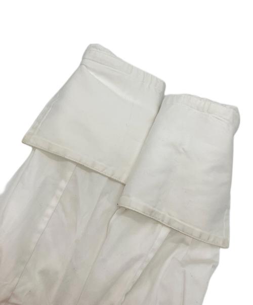 3.1 phillip lim（スリーワンフィリップリム）3.1 phillip lim (スリーワンフィリップリム) 刺繍入りクロップトップ ホワイトの古着・服飾アイテム