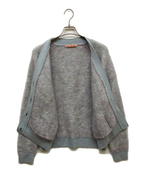 Acne studios（アクネ ストゥディオズ）Acne studios (アクネ ストゥディオズ) ウールモヘヤカーディガン マルチカラー サイズ:xsの古着・服飾アイテム