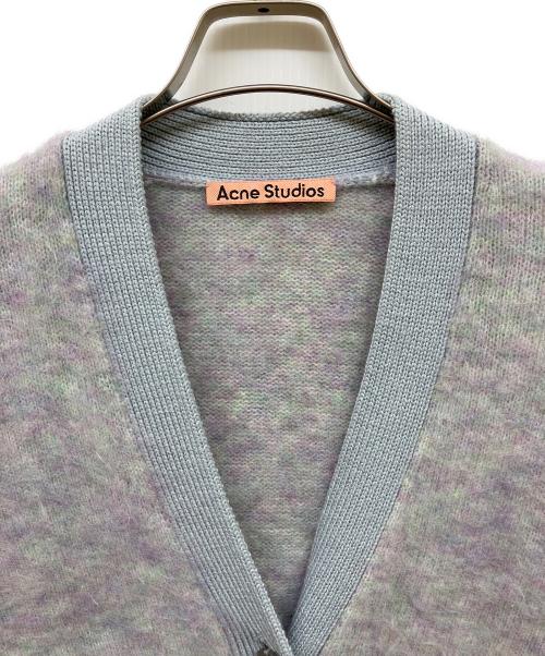 Acne studios（アクネ ストゥディオズ）Acne studios (アクネ ストゥディオズ) ウールモヘヤカーディガン マルチカラー サイズ:xsの古着・服飾アイテム