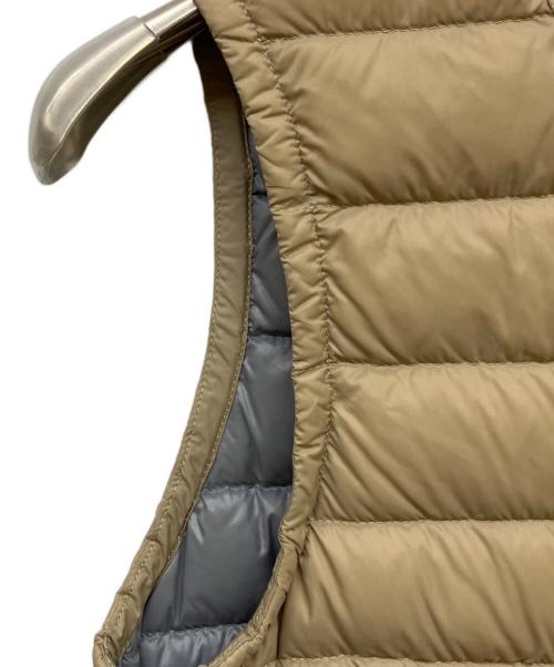DANTON（ダントン）DANTON (ダントン) Crew Neck Inner Down Vest ベージュ サイズ:34の古着・服飾アイテム