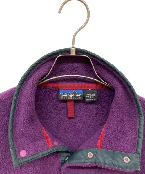 Patagonia（パタゴニア）Patagonia (パタゴニア) シンチラスナッフT パープル サイズ:Sの古着・服飾アイテム