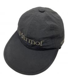 ATMOS×MARMOT（アトモス×マーモット）の古着「マーモット ロングビル キャップ」｜ブラック