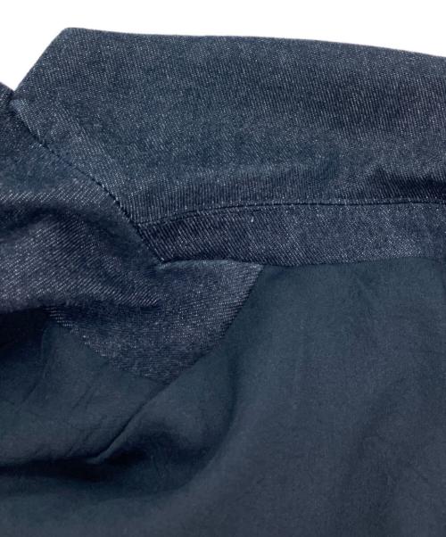 EMPORIO ARMANI（エンポリオ アルマーニ）EMPORIO ARMANI (エンポリオ アルマーニ) デニムテーラードジャケット インディゴ サイズ:Mの古着・服飾アイテム