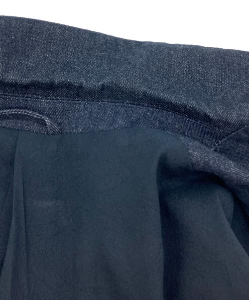 EMPORIO ARMANI（エンポリオ アルマーニ）EMPORIO ARMANI (エンポリオ アルマーニ) デニムテーラードジャケット インディゴ サイズ:Mの古着・服飾アイテム