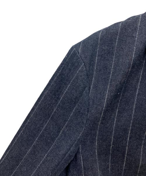 EMPORIO ARMANI（エンポリオ アルマーニ）EMPORIO ARMANI (エンポリオ アルマーニ) デニムテーラードジャケット インディゴ サイズ:Mの古着・服飾アイテム