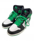 NIKEナイキ）の古着「Air Jordan 1 Retro HIGH OG Celtics」｜ブラック×グリーン