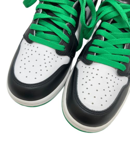 NIKE（ナイキ）NIKE (ナイキ) Air Jordan 1 Retro HIGH OG Celtics ブラック×グリーン サイズ:27．5cmの古着・服飾アイテム