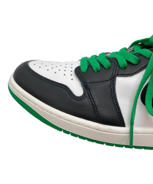 NIKE（ナイキ）NIKE (ナイキ) Air Jordan 1 Retro HIGH OG Celtics ブラック×グリーン サイズ:27．5cmの古着・服飾アイテム