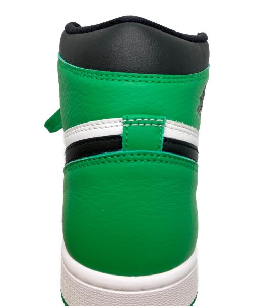 NIKE（ナイキ）NIKE (ナイキ) Air Jordan 1 Retro HIGH OG Celtics ブラック×グリーン サイズ:27．5cmの古着・服飾アイテム