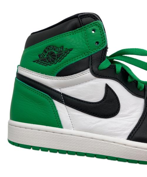 NIKE（ナイキ）NIKE (ナイキ) Air Jordan 1 Retro HIGH OG Celtics ブラック×グリーン サイズ:27．5cmの古着・服飾アイテム