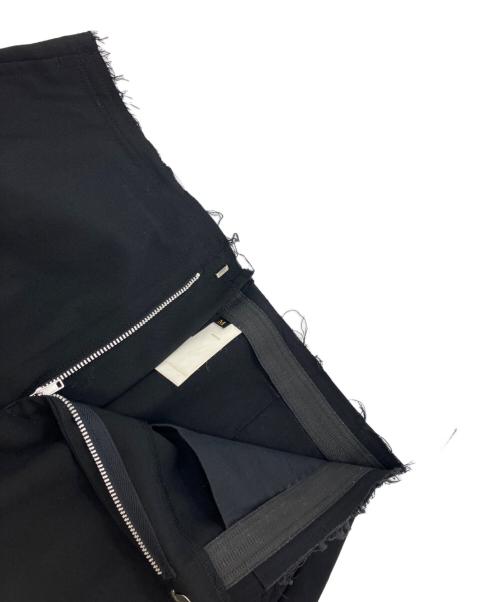COMME des GARCONS（コムデギャルソン）COMME des GARCONS (コムデギャルソン) ウールギャバジンスカート ブラック サイズ:Mの古着・服飾アイテム
