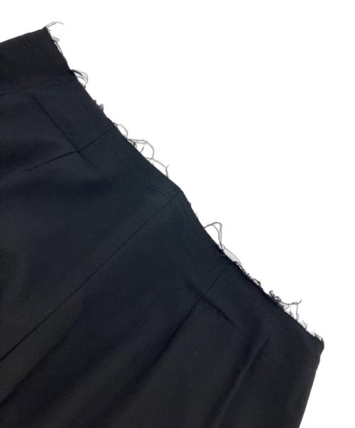 COMME des GARCONS（コムデギャルソン）COMME des GARCONS (コムデギャルソン) ウールギャバジンスカート ブラック サイズ:Mの古着・服飾アイテム