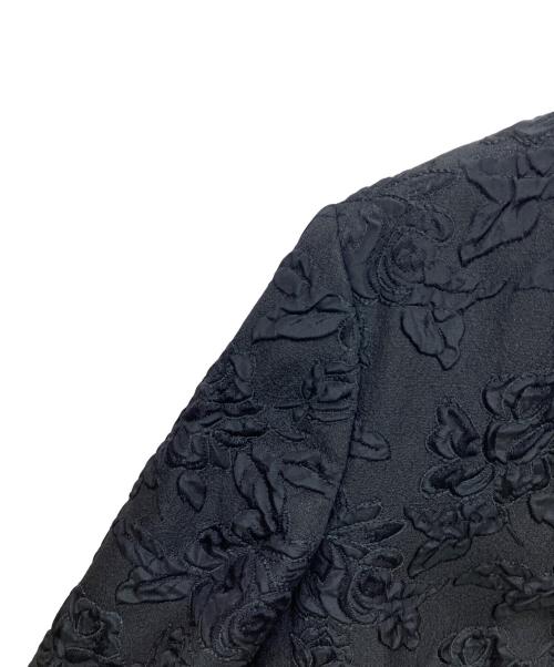 COMME des GARCONS COMME des GARCONS（コムデギャルソン コムデギャルソン）COMME des GARCONS COMME des GARCONS (コムデギャルソン コムデギャルソン) フラワージャガードジャケット ブラック サイズ:Sの古着・服飾アイテム
