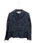 COMME des GARCONS COMME des GARCONS（コムデギャルソン コムデギャルソン）の古着「フラワージャガードジャケット」｜ブラック