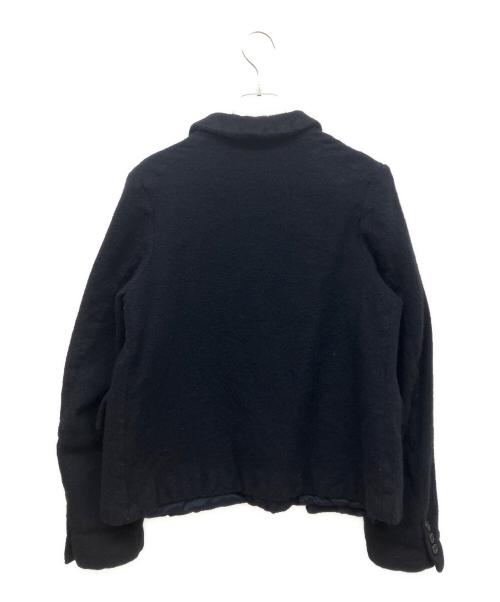 COMME des GARCONS COMME des GARCONS（コムデギャルソン コムデギャルソン）COMME des GARCONS COMME des GARCONS (コムデギャルソン コムデギャルソン) ウール縮絨ジャケット ネイビー サイズ:SIZE Mの古着・服飾アイテム