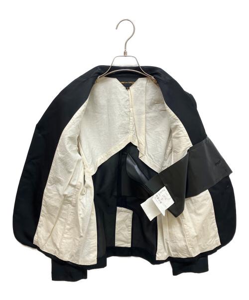 COMME des GARCONS（コムデギャルソン）COMME des GARCONS (コムデギャルソン) 異素材ドッキングテーラードジャケット ブラック サイズ:Sの古着・服飾アイテム
