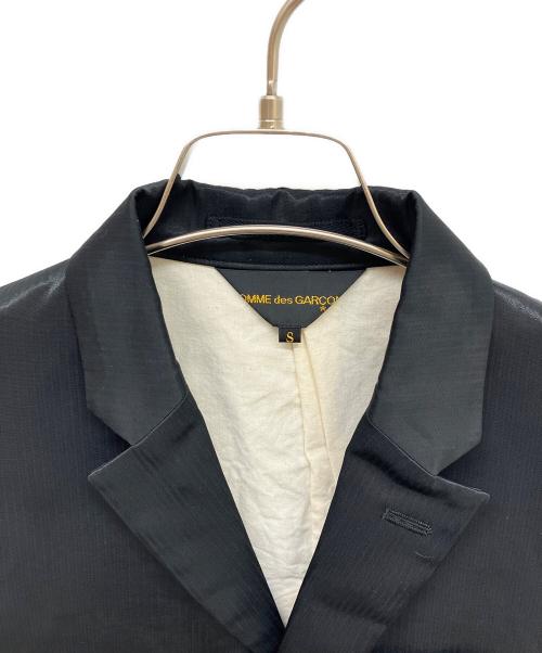 COMME des GARCONS（コムデギャルソン）COMME des GARCONS (コムデギャルソン) 異素材ドッキングテーラードジャケット ブラック サイズ:Sの古着・服飾アイテム
