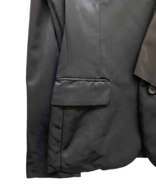 COMME des GARCONS（コムデギャルソン）COMME des GARCONS (コムデギャルソン) 異素材ドッキングテーラードジャケット ブラック サイズ:Sの古着・服飾アイテム