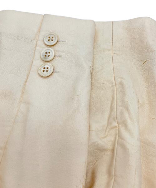 COMME des GARCONS（コムデギャルソン）COMME des GARCONS (コムデギャルソン) ハートデザインフェイクレザージャケット ホワイト サイズ:SIZE Sの古着・服飾アイテム