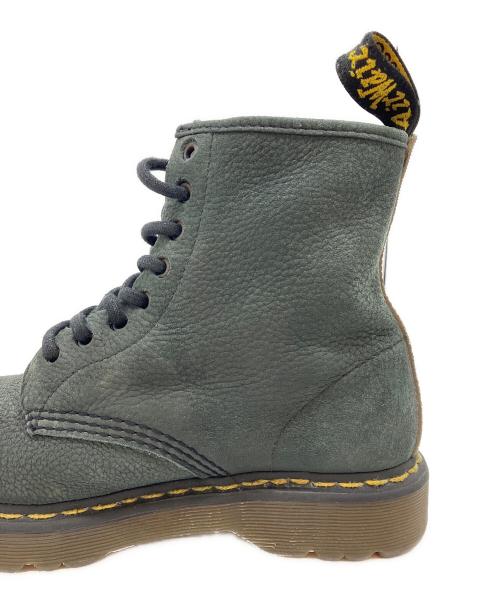 Dr.Martens（ドクターマーチン）Dr.Martens (ドクターマーチン) RONNIE 8ホールブーツ グレー サイズ:UK7の古着・服飾アイテム