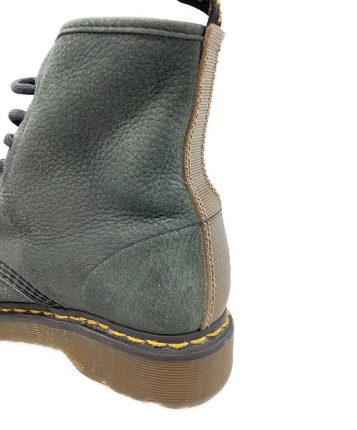 Dr.Martens（ドクターマーチン）Dr.Martens (ドクターマーチン) RONNIE 8ホールブーツ グレー サイズ:UK7の古着・服飾アイテム