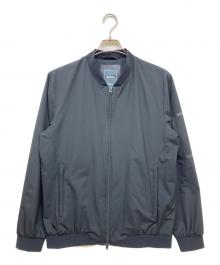 HERNO（ヘルノ）の古着「2レイヤー ゴアテックス ボマーブルゾン」｜ネイビー