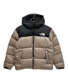 THE NORTH FACE（ザ ノース フェイス）の古着「ヌプシフーディ」｜マッシュルーム×ブラック