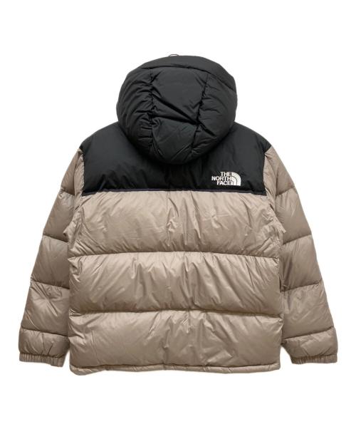 THE NORTH FACE（ザ ノース フェイス）THE NORTH FACE (ザ ノース フェイス) ヌプシフーディ マッシュルーム×ブラック サイズ:Lの古着・服飾アイテム