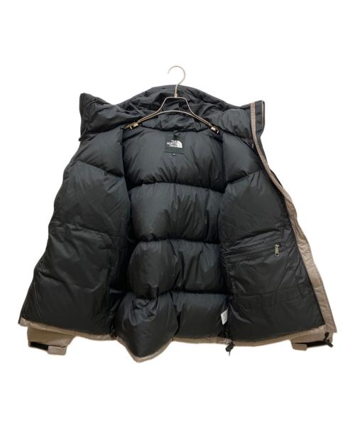 THE NORTH FACE（ザ ノース フェイス）THE NORTH FACE (ザ ノース フェイス) ヌプシフーディ マッシュルーム×ブラック サイズ:Lの古着・服飾アイテム
