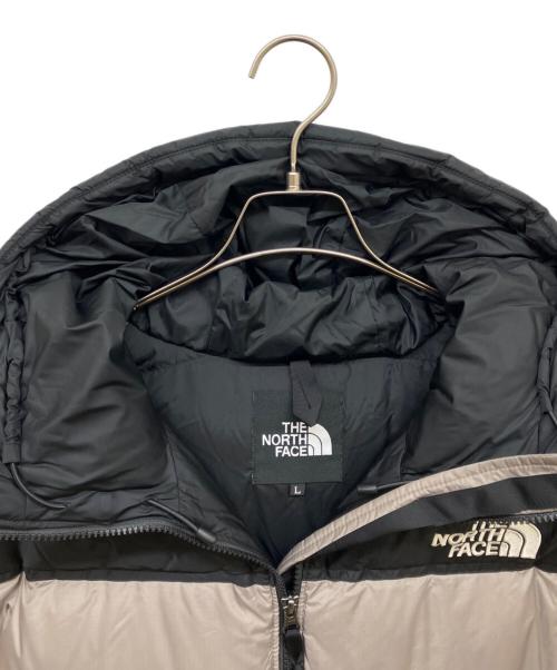 THE NORTH FACE（ザ ノース フェイス）THE NORTH FACE (ザ ノース フェイス) ヌプシフーディ マッシュルーム×ブラック サイズ:Lの古着・服飾アイテム