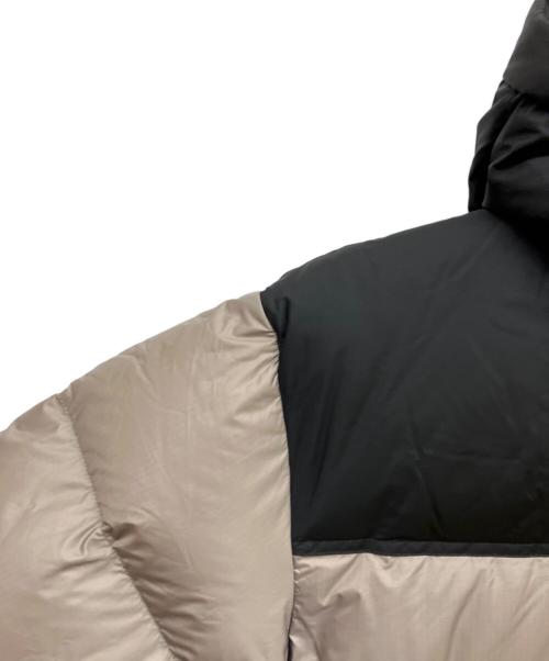 THE NORTH FACE（ザ ノース フェイス）THE NORTH FACE (ザ ノース フェイス) ヌプシフーディ マッシュルーム×ブラック サイズ:Lの古着・服飾アイテム