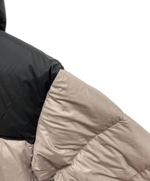 THE NORTH FACE（ザ ノース フェイス）THE NORTH FACE (ザ ノース フェイス) ヌプシフーディ マッシュルーム×ブラック サイズ:Lの古着・服飾アイテム
