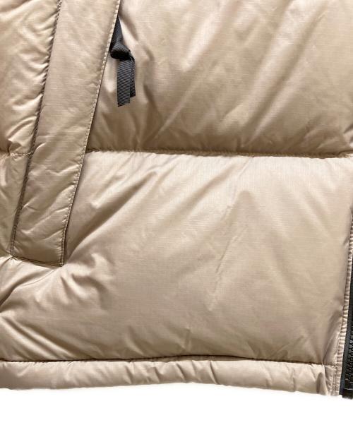 THE NORTH FACE（ザ ノース フェイス）THE NORTH FACE (ザ ノース フェイス) ヌプシフーディ マッシュルーム×ブラック サイズ:Lの古着・服飾アイテム