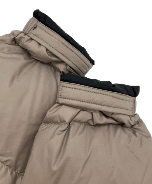 THE NORTH FACE（ザ ノース フェイス）THE NORTH FACE (ザ ノース フェイス) ヌプシフーディ マッシュルーム×ブラック サイズ:Lの古着・服飾アイテム