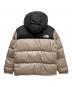 THE NORTH FACE (ザ ノース フェイス) ヌプシフーディ マッシュルーム×ブラック サイズ:L：22000円