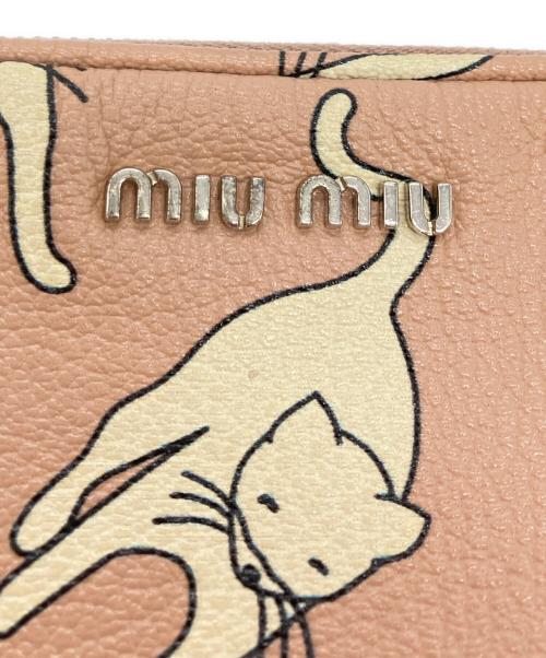 MIU MIU（ミュウミュウ）MIU MIU (ミュウミュウ) ミニショルダーバッグ ピンクの古着・服飾アイテム