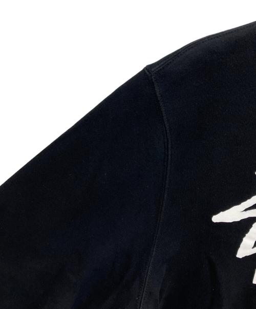 stussy（ステューシー）stussy (ステューシー) LOGO CREW SWEAT ブラック サイズ:Mの古着・服飾アイテム