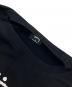 中古・古着 stussy (ステューシー) LOGO CREW SWEAT ブラック サイズ:M：8000円