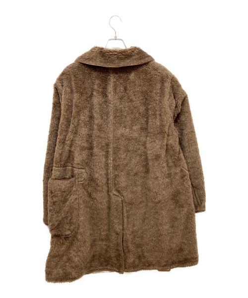 Engineered Garments（エンジニアド ガーメンツ）Engineered Garments (エンジニアド ガーメンツ) Shawl Collar Reversible Coat ベージュ×ブラウン サイズ:Mの古着・服飾アイテム