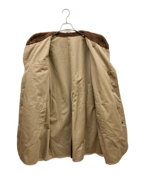 Engineered Garments（エンジニアド ガーメンツ）Engineered Garments (エンジニアド ガーメンツ) Shawl Collar Reversible Coat ベージュ×ブラウン サイズ:Mの古着・服飾アイテム