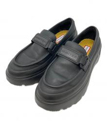 HUNTER（ハンター）の古着「REFINED  EXPLORER FLATFORM LOAFER」｜ブラック