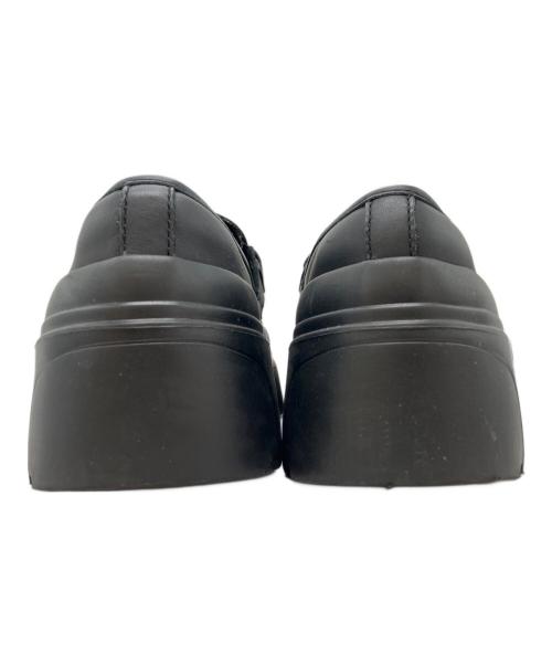 HUNTER（ハンター）HUNTER (ハンター) REFINED  EXPLORER FLATFORM LOAFER ブラック サイズ:38の古着・服飾アイテム
