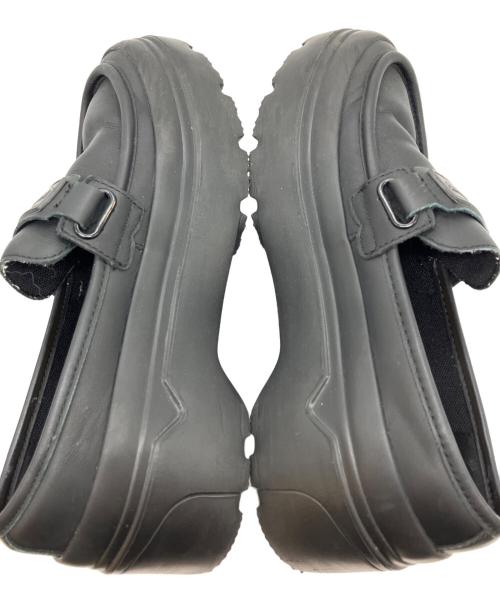 HUNTER（ハンター）HUNTER (ハンター) REFINED  EXPLORER FLATFORM LOAFER ブラック サイズ:38の古着・服飾アイテム